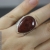 Pierścień z czerwonym agatem koronkowym  / Malina Skulska / Biżuteria / Pierścionki