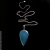 Malina Skulska, Biżuteria, Wisiory, Wisior z błękitnym agatem