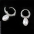 Malina Skulska, Biżuteria, Kolczyki, Kolczyki - białe perły 