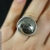 Duży pierścień z pirytem  / Malina Skulska / Biżuteria / Pierścionki