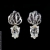 Malina Skulska, Biżuteria, Kolczyki, Kolczyki z bezbarwnym kwarcem