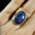 Ażurowy pierścień z lapis lazuli / Malina Skulska / Biżuteria / Pierścionki