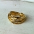 Wrap, masywny pierścionek ze złota i srebra / Dawid Pandel / Biżuteria / Pierścionki