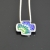 Kolorowy krzyżyk cloisonne / Anna Betley Enamel Art / Biżuteria / Wisiory