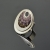 Pierścień z wrzosowym ornamentem / Anna Betley Enamel Art / Biżuteria / Pierścionki