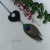 Feather glam - wyjątkowy wisior z naturalnej skóry z pawim piórem / Soft Things / Biżuteria / Wisiory