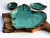 Ceramika Tyka, Dekoracja Wnętrz, Ceramika, Patera ceramiczna Liść Dekoracyjny talerz