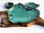 Patera ceramiczna Liść Dekoracyjny talerz / Ceramika Tyka / Dekoracja Wnętrz / Ceramika