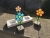 Witraż Kwiatek - pomarańczowy / Breitling Glass And More / Dekoracja Wnętrz / Szkło