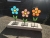 Witraż Kwiatek - fioletowy (szkło antyczne) / Breitling Glass And More / Dekoracja Wnętrz / Szkło