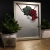 Breitling Glass And More, Dekoracja Wnętrz, Szkło, Lustro witrażowe Winogrono - czerwone