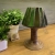 Lampion witrażowy ze szkła opalowego "Abażur" - zielony / Breitling Glass And More / Dekoracja Wnętrz / Świece i świeczniki