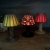 Lampion witrażowy ze szkła opalowego "Abażur" - brązowy / Breitling Glass And More / Dekoracja Wnętrz / Świece i świeczniki