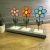 Witraż Kwiatek - fioletowy (szkło opalowe) / Breitling Glass And More / Dekoracja Wnętrz / Szkło