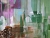 Obraz na płótnie 100x70 cm - Górski pejzaż abstrakcyjny / Gabriela Krawczyk / Dekoracja Wnętrz / Obrazy