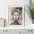 Plakat Kobieta w turbanie 50x70 cm / Gabriela Krawczyk / Dekoracja Wnętrz / Rysunki i Grafiki