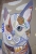 Obraz akry, kolaż na płótnie 70x50cm - Mozaikowy kot / Gabriela Krawczyk / Dekoracja Wnętrz / Obrazy
