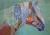 Gabriela Krawczyk, Dekoracja Wnętrz, Obrazy, Obraz akry, kolaż na płótnie 50x70 cm - Róża wiatrów