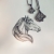 Wisior głowa konia ze srebra próby 925 / Cztery Humory / Biżuteria / Wisiory