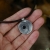 Dwustronny wisior z sową i czarnym onyksem / Cztery Humory / Biżuteria / Wisiory