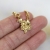 Feniks mini amulet ze złoconego srebra / Cztery Humory / Biżuteria / Wisiory