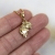 Tygrys mini amulet ze złoconego srebra / Cztery Humory / Biżuteria / Wisiory