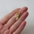 Jeleń mini amulet ze złoconego srebra / Cztery Humory / Biżuteria / Wisiory