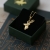 Jeleń mini amulet ze złoconego srebra / Cztery Humory / Biżuteria / Wisiory