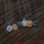 Księżyc amulet ze złoconego srebra na łańcuszku / Cztery Humory / Biżuteria / Wisiory