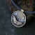 Wisiorek z wielorybem i kamieniem księżycowym wykonany na zamówienie / Cztery Humory / Biżuteria / Wisiory