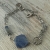 Bransoletka srebrna z kyanitem i lapis lazuli / Loopart / Biżuteria / Bransolety