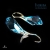 Polygon aquamarine / Fiszerowa / Biżuteria / Kolczyki