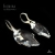 Fiszerowa, Biżuteria, Kolczyki, Leaf crystal