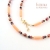 Boho duety - łososiowa muszla i róż / Fiszerowa / Biżuteria / Komplety