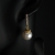 Pearl dot - white & zirconia / Fiszerowa / Biżuteria / Kolczyki