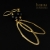 Black summergold / Fiszerowa / Biżuteria / Kolczyki