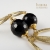 Black summergold / Fiszerowa / Biżuteria / Kolczyki