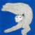 Grafika z leżącym kotem - kolor granatowy / Anna Bednarczyk Ilustracje / Dekoracja Wnętrz / Rysunki i Grafiki