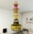 Lampa wisząca szklana artdeco prl vintage retro Amber Glow / fija / Dekoracja Wnętrz / Lampy