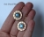 Kolczyki z 18k różowego złota z topazami London Blue / Gosia Chruściel-Waniek / Biżuteria / Kolczyki