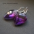 Swarovski amethyst / Gosia Chruściel-Waniek / Biżuteria / Kolczyki