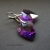 Gosia Chruściel-Waniek, Biżuteria, Kolczyki, Swarovski amethyst