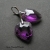 Gosia Chruściel-Waniek, Biżuteria, Kolczyki, Swarovski amethyst