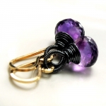 Kolczyki Amethyst