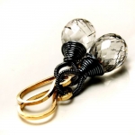 REZERWACJA Kolczyki QUARTZ