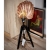 Lampa Miedziana Muszla Handmade / Buggy Jewels / Dekoracja Wnętrz / Lampy