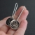 Hypnosis - Minimalistyczne kolczyki ze srebra / Salczyńska / Biżuteria / Kolczyki