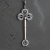 Naszyjnik z wisiorem w kształcie klucza / Salczyńska / Biżuteria / Naszyjniki