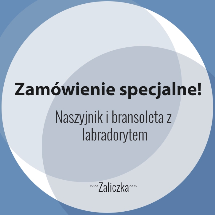 Zamówienie specjalne - Zaliczka / Joanna Watracz / Biżuteria / Kolczyki