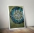 Mandala w turkusie - rysunek pastelami suchymi / Katarzyna Radzka / Dekoracja Wnętrz / Rysunki i Grafiki